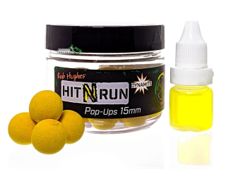 Бойлы Dynamite Baits Hit N Run Pop-Ups 15мм - Yellow (DY1271)