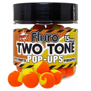 Бойлы Dynamite Baits Two Tone Pop-Ups Tutti & Pineapple 15мм (DY595)