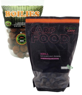Бойли Technocarp Soluble Boilies - Krill (Криль)