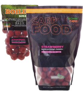 Бойлы Technocarp Soluble Boilies - Strawberry (Клубника)