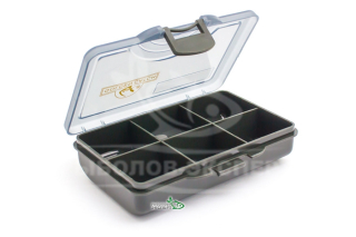 Коробка Golden Catch для коропових аксесуарів, 6 відділень