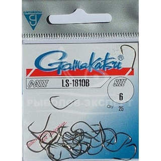 Крючки Gamakatsu LS-1810B N/L size 10