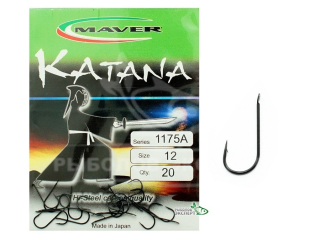 Крючки Maver Katana 1175A №12 (20шт/уп)