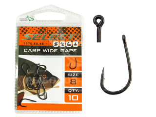 Гачки Select Carp Wide Gape 08 (10шт/уп)
