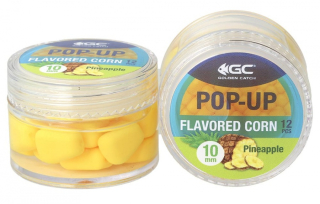 Кукурудза в дипі GC G. Carp Pop-Up Flavored Corn 10мм - Pineapple (ананас) 12шт