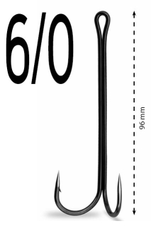Двойник Gurza Double Hook X - Long Shank K-1506 №6/0