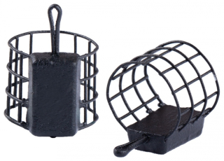 Кормушка Brain фидерная XS 3x10 ячеек, черная 15г