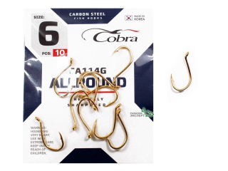 Гачки Cobra Allround CA114 Gold