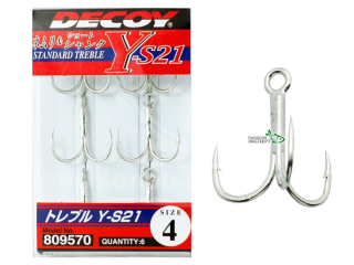 Трійник Decoy Y-S21 №1/0, 4шт