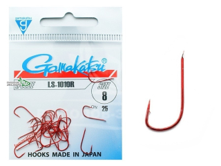 Крючки Gamakatsu LS-1010R Red №16