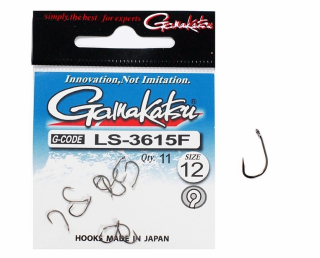 Крючки Gamakatsu LS-3615F N/L Black №04