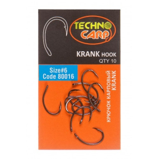 Гачки Texnokarp "Krank hook" №8