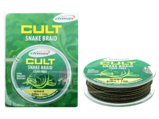 Лідкор Climax Cult Leadcore Snakebraid 10м 40lbs weed