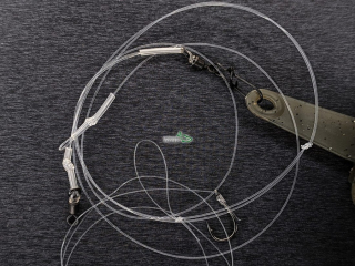 Оснащення фідерне Orange №57 Gardner Loop Fluorocarbon