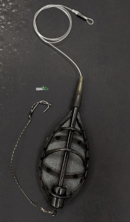 Монтаж Technocarp Method Flat XL (флюорокарбоновий лідер) 80г