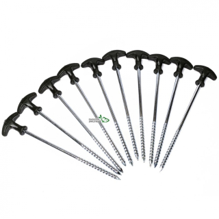 Набор металлических колышков Carp Zoom Bivy Peg Set 25см 10шт (CZ6048)