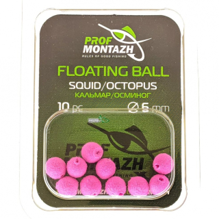 Насадка плаваюча ProfMontazh Floating Ball 7мм Кальмар/Восьминіг (10шт/уп)