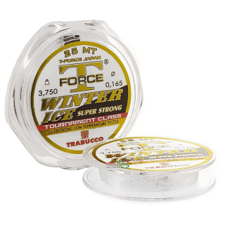 Леска Trabucco T-Force Winter Ice 25м 0,08мм 0,86кг