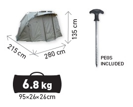 Намет Carp Zoom Carp Expedition Bivvy 1 (CZ0702)