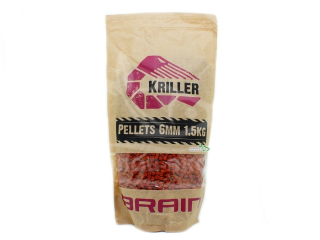 Пеллетс Brain Kriller (Креветка/Специи) 6мм 1,5кг