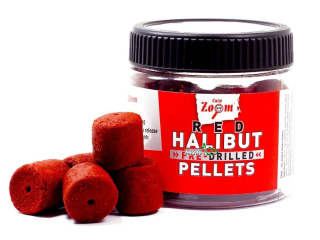 Пеллетс насадочный Carp Zoom Red Halibut Pre-Drilled Pellets 120г 20мм