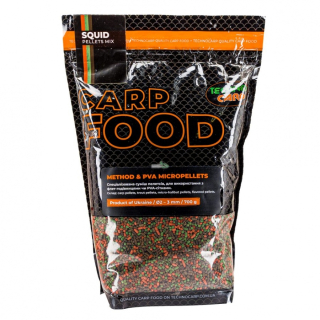 Пеллетс Technocarp Method/PVA Micropellets Squid Mix 700г