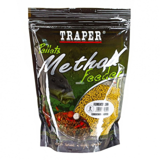 Пеллетс Traper Method Feeder 2мм 500г - Fermented Corn (кукурудза ферментована)
