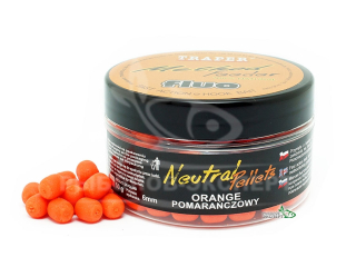 Пеллетс Traper Soft Pellets Fluo Neutral Method Feeder 6мм 50г Orange