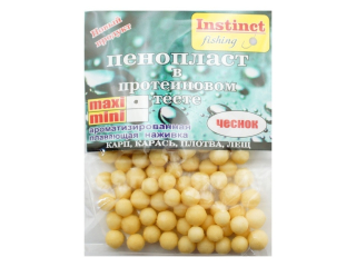 Пенопласт в протеиновом тесте "Instinct" maxi чеснок