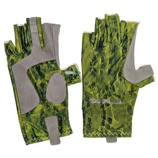 Перчатки Kosadaka Ice Silk Sunblock KHAKI SNAKE UV защита, хаки