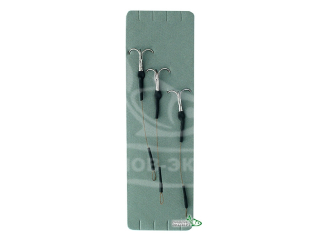 Повідець із трійником Carp Zoom Soft Lure Wire 1x7 7,5см 5,5кг #8 (3шт/уп)