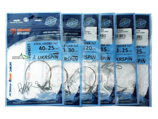 Поводок Ukrspin Orange Spinning 7х7 AFW