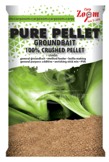 Прикормка Carp Zoom Pure Pellet Groundbait 800г Brown Halibut