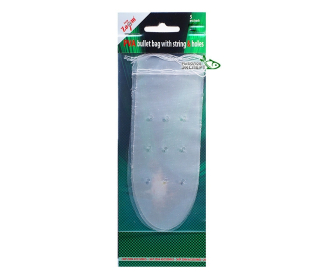 ПВА пакети Carp Zoom PVA Bullet Bag with String & Holes 65x190мм (CZ8924)
