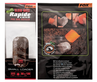 ПВА пакети Fox Edges Rapide Refills Slow Melt 60x130мм 25шт (CPV059)