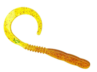 Силикон Reins Curly Curly 4,0" 566 Motor Oil Red Flake