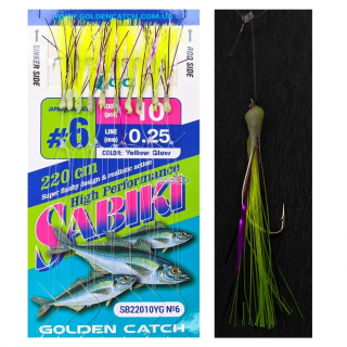 Самодур Golden Catch SB22010YG №8 (10 гачків)