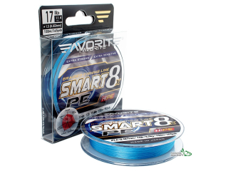 Шнур Favorite Smart PE 8x 150м (sky blue) #2,0/0,242мм 13,8кг