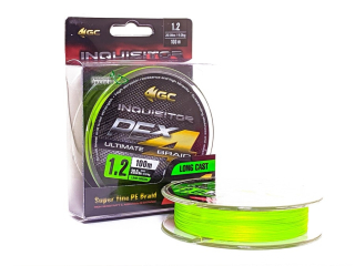 Шнур GC Inquisitor PE X4 LG 100м #1.2 20lbs/9,0кг