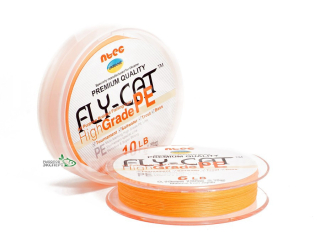 Шнур NTEC FlyCat 137м 0,10 6lb orange