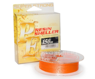 Шнур Yamatoyo PE Resin Sheller 150м #0,6/9lb Orange