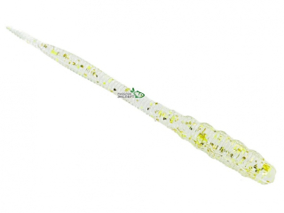 Силикон Fishup Aji Scaly 2,3" 412 - UV Clear/Chartreuse (9шт/уп)