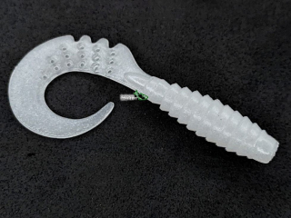 Силікон Fishup Fancy Grub 2,5" 081 - Pearl (10шт/уп)