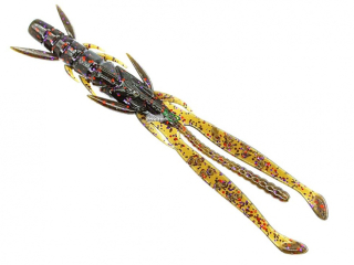 Силікон Fishup Shrimp 3,6" 050 - Green Pumpkin Brown/Red &amp; Purple (7шт/уп)