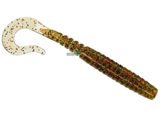 Силикон Fishup Vipo 3,6" 045 - Green Pumpkin/Red & Black (8шт/уп)
