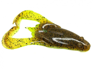 Силикон Keitech Noisy Flapper 3,5" - 401 green pumpkin pepper/chartreuse