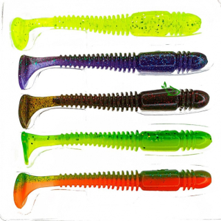Силикон Lucky John Tioga 4,5" MIX2