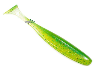 Силикон Keitech Easy Shiner 4,5" - 424 Lime Chartreuse
