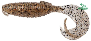 Силикон Keitech Flapper Grub 4,0" - 321 Gold Shad