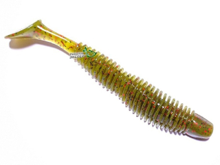 Силикон Reins Bubbling Shad 4,0" 025 Watermelon Red